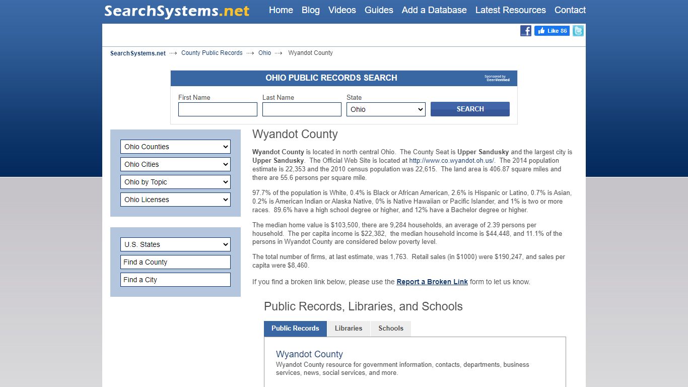 Wyandot County Criminal and Public Records
